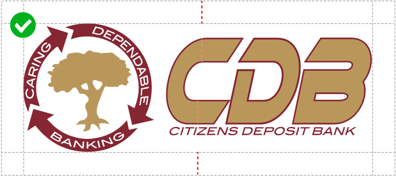 CDB Logo Spacing Guidance